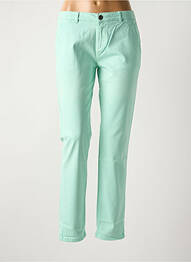 Pantalon chino talie joasă talie joasă verde REIKO femeie