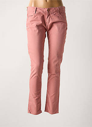 Blugi cu croială slim roz REIKO femeie