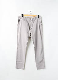 Pantalon chino elasticitate mărime normală gri KNOWLEDGE COTTON APPAREL homme