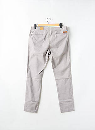 Pantalon chino elasticitate mărime normală gri KNOWLEDGE COTTON APPAREL bărbat