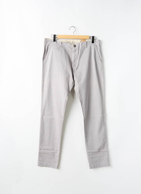 Pantalon chino gri KNOWLEDGE COTTON APPAREL bărbat