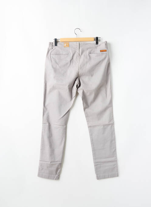 Pantalon chino gri KNOWLEDGE COTTON APPAREL bărbat