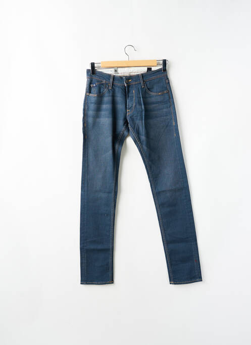 Blugi cu croială slim albastru LE TEMPS DES CERISES bărbat