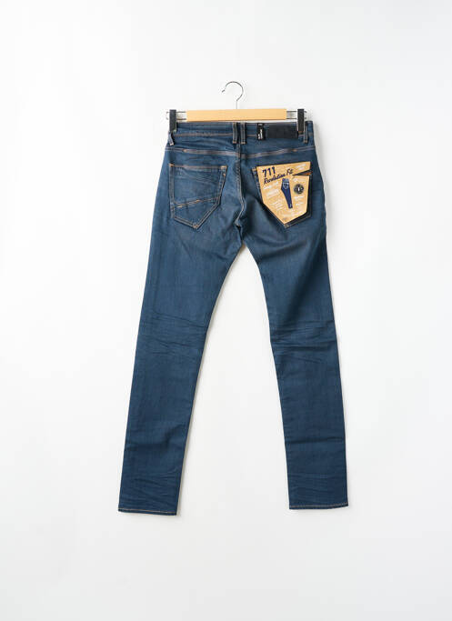 Blugi cu croială slim albastru LE TEMPS DES CERISES bărbat