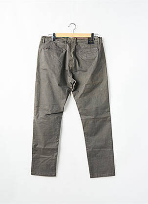 Pantalon chino țesătură poplin mărime normală gri RECYCLED ART WORLD bărbat