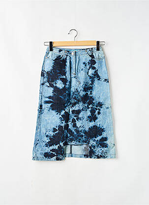 Fustă midi albastru SCHOOL RAG femeie