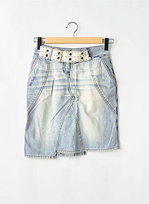 Fustă midi albastru TEDDY SMITH femeie