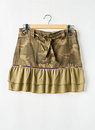 Fustă scurtă verde BLEND femeie