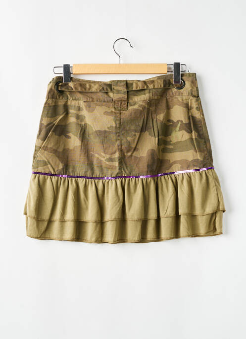 Fustă scurtă verde BLEND femeie