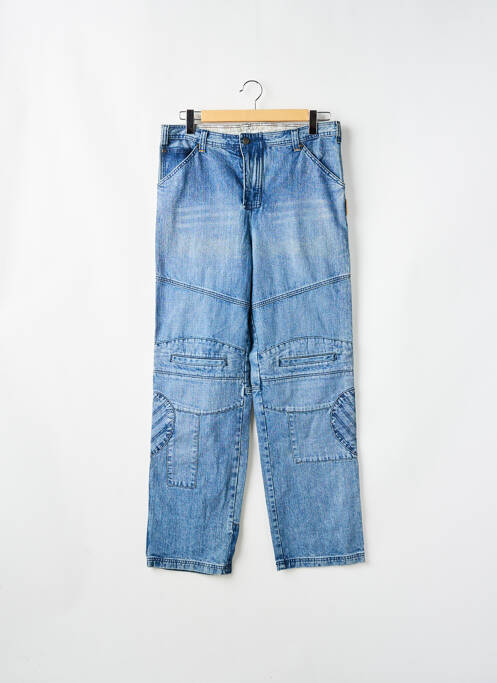 Blugi cu croială dreaptă albastru TWO ANGLE bărbat