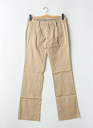 Pantalon drept elasticitate talie joasă bej FREEMAN T.PORTER femeie