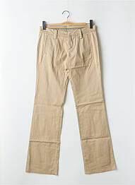 Pantalon drept elasticitate talie joasă bej FREEMAN T.PORTER femme