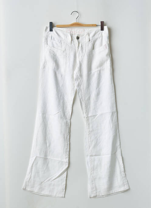 Pantalon drept alb FREEMAN T.PORTER femeie