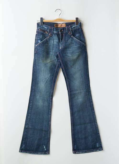 Blugi cu croială evazată albastru FREEMAN T.PORTER femeie