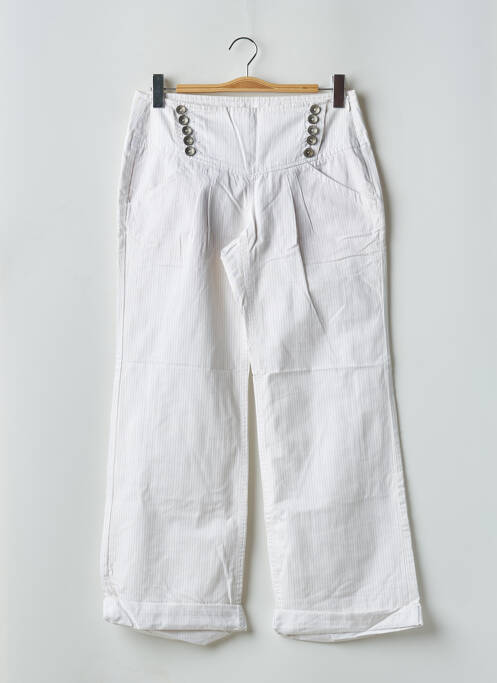 Pantalon chino alb FREEMAN T.PORTER femeie