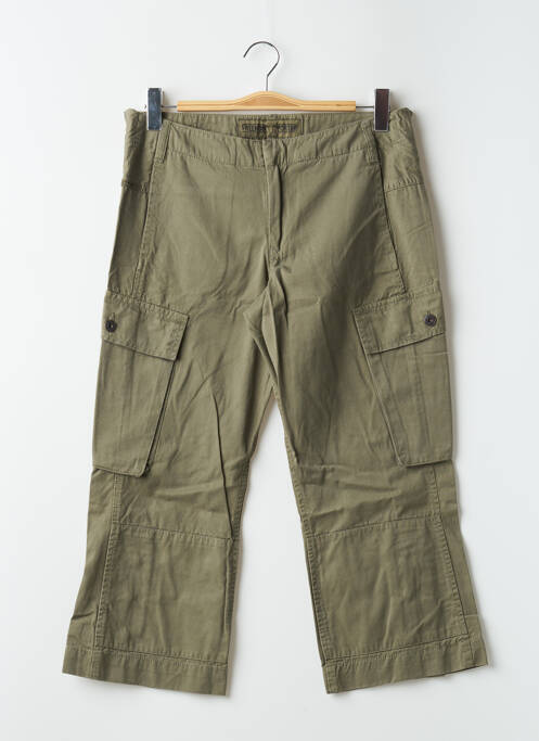 Pantalon trei sferturi verde FREEMAN T.PORTER femeie