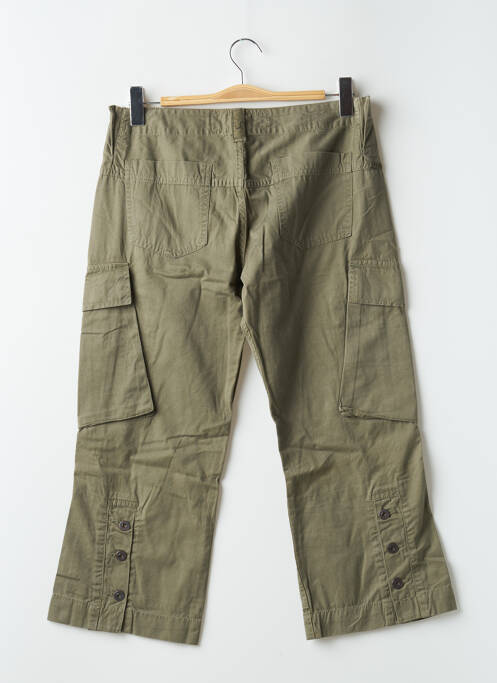 Pantalon trei sferturi verde FREEMAN T.PORTER femeie