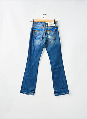 Blugi bootcut elasticitate talie joasă albastru SCHOOL RAG femeie