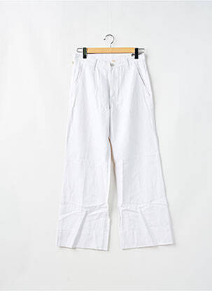 Blugi cu croială evazată alb CHEAP MONDAY femeie