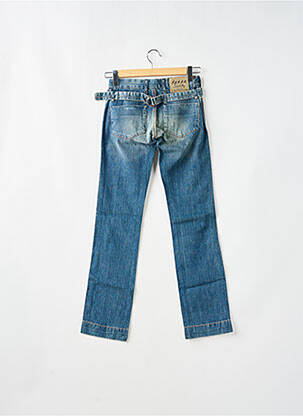Blugi bootcut elasticitate talie joasă albastru SCHOOL RAG femeie