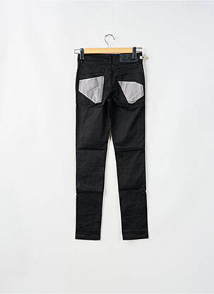Pantalon slim țesătură poplin negru CHEAP MONDAY femeie