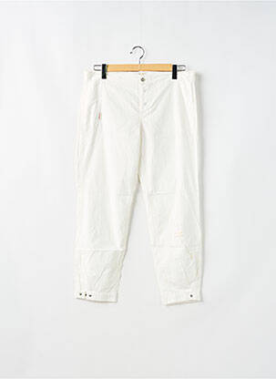 Pantalon drept alb SCHOOL RAG femeie