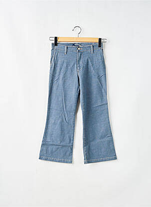 Blugi bootcut albastru SCHOOL RAG femeie