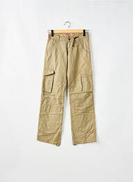 Pantalon cargo talie joasă talie joasă verde TEDDY SMITH femme