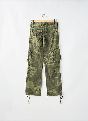 Pantalon cargo imprimeu camuflaj mărime normală verde TEDDY SMITH bărbat