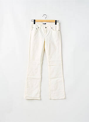 Blugi cu croială slim alb TEDDY SMITH femeie