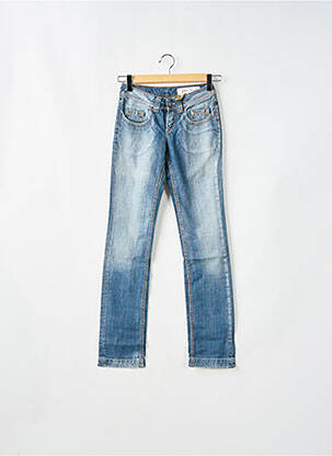 Blugi cu croială slim albastru TEDDY SMITH femeie