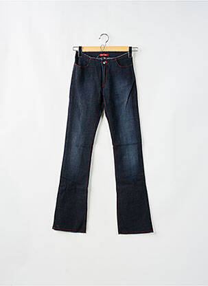 Blugi bootcut albastru TEDDY SMITH femeie