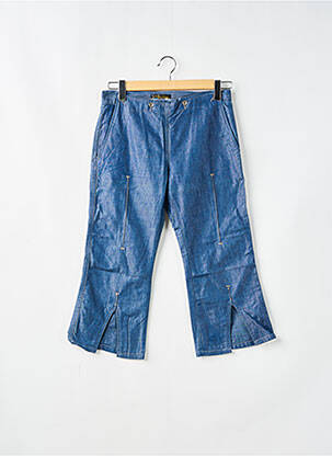 Pantalon trei sferturi albastru TEDDY SMITH femeie