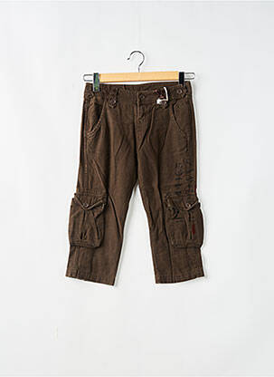 Pantalon trei sferturi maro TEDDY SMITH bărbat