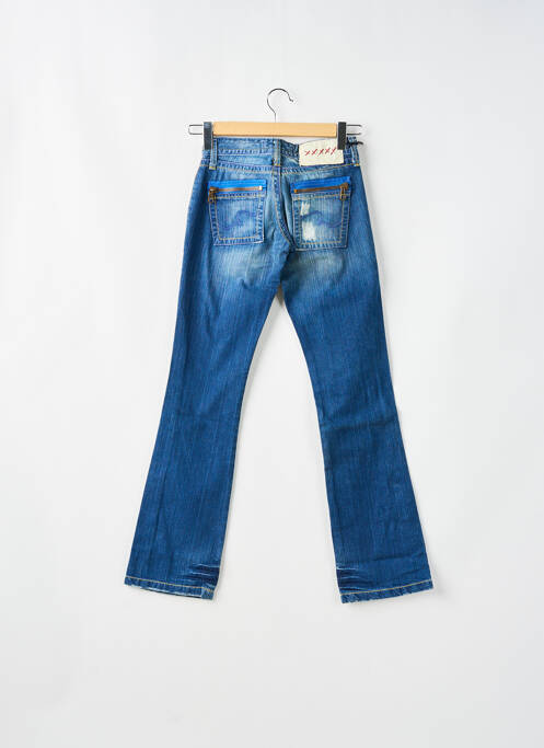 Blugi bootcut albastru SCHOOL RAG femeie