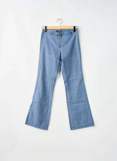Blugi bootcut albastru SCHOOL RAG femeie