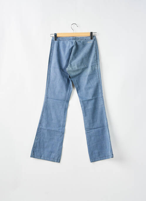 Blugi bootcut albastru SCHOOL RAG femeie