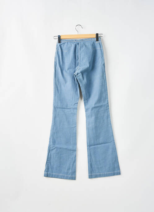 Blugi bootcut albastru SCHOOL RAG femeie