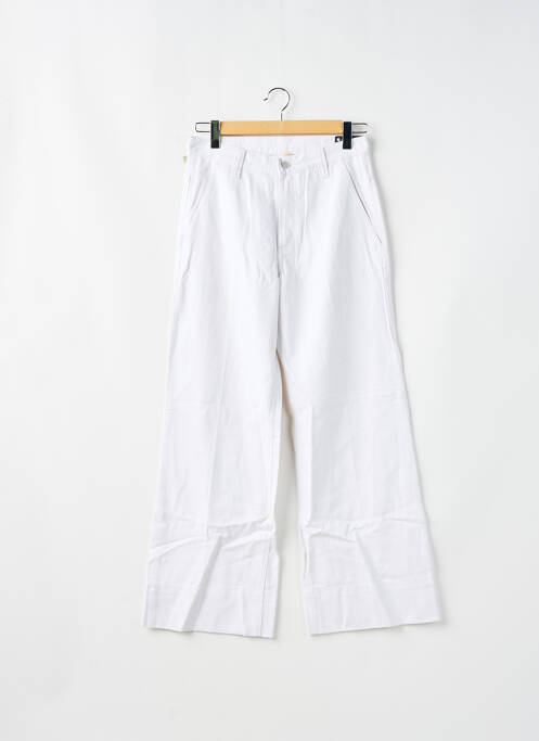 Blugi cu croială evazată alb CHEAP MONDAY femeie