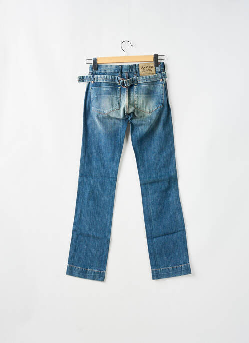 Blugi bootcut albastru SCHOOL RAG femeie