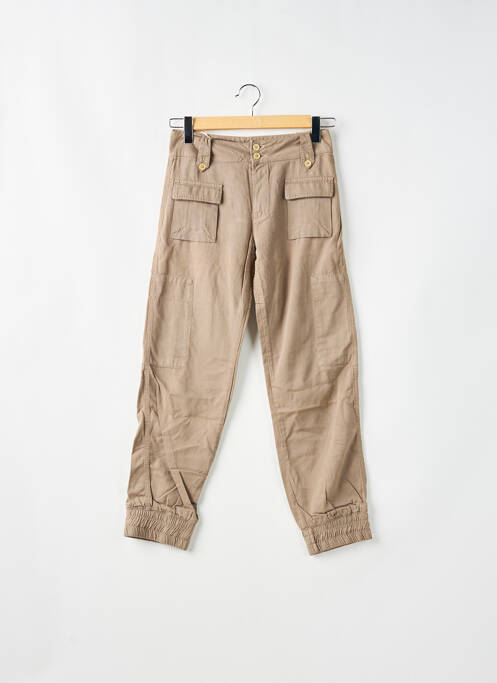 Pantalon cargo maro SCHOOL RAG femeie