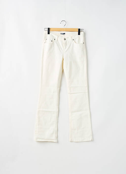 Blugi cu croială slim alb TEDDY SMITH femeie