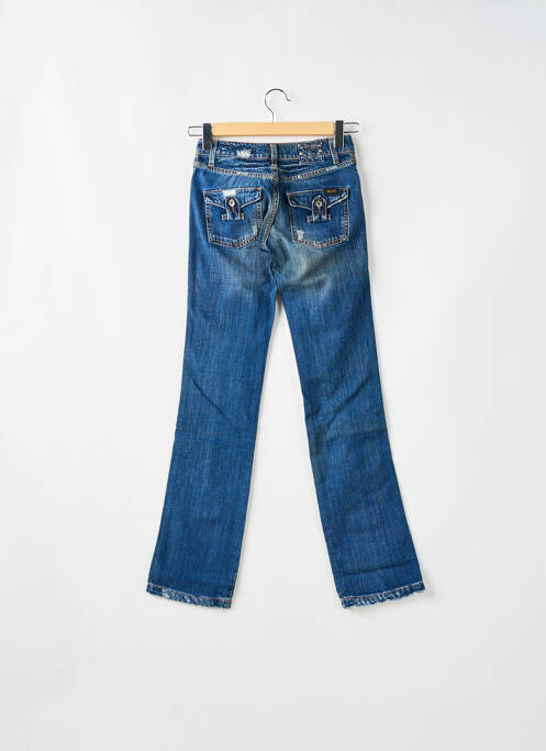 Blugi bootcut albastru TEDDY SMITH femeie