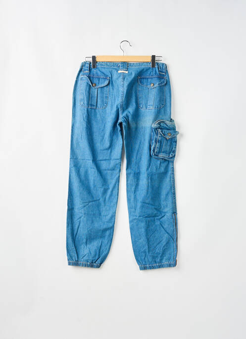 Pantalon cargo albastru TEDDY SMITH femeie