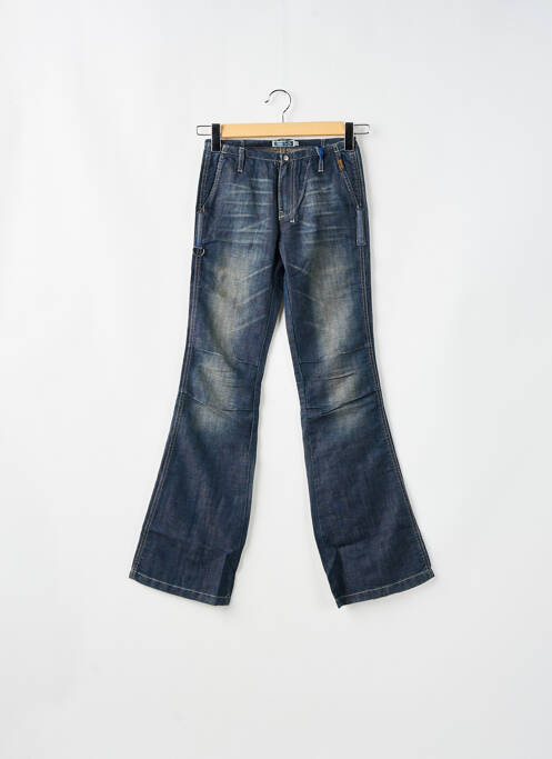Blugi bootcut albastru TEDDY SMITH femeie