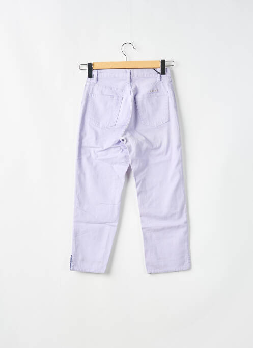 Blugi cu croială slim violet SCHOOL RAG femeie