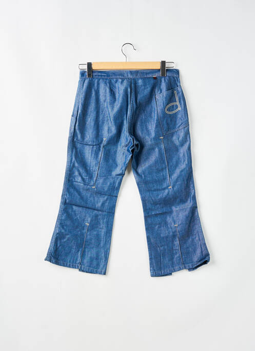 Pantalon trei sferturi albastru TEDDY SMITH femeie