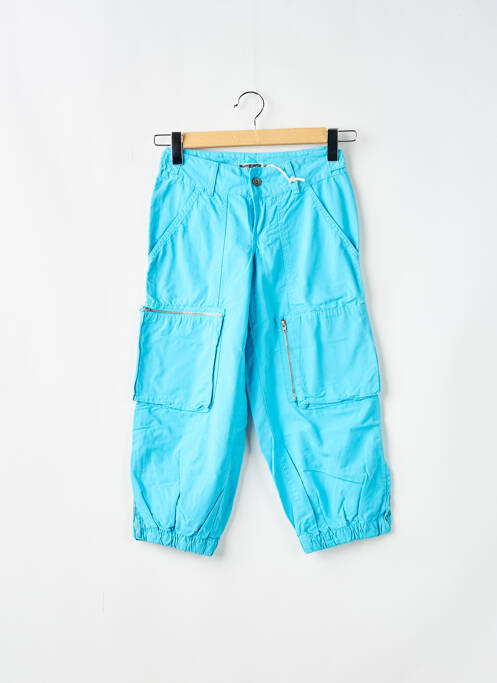 Pantalon trei sferturi albastru TEDDY SMITH femeie