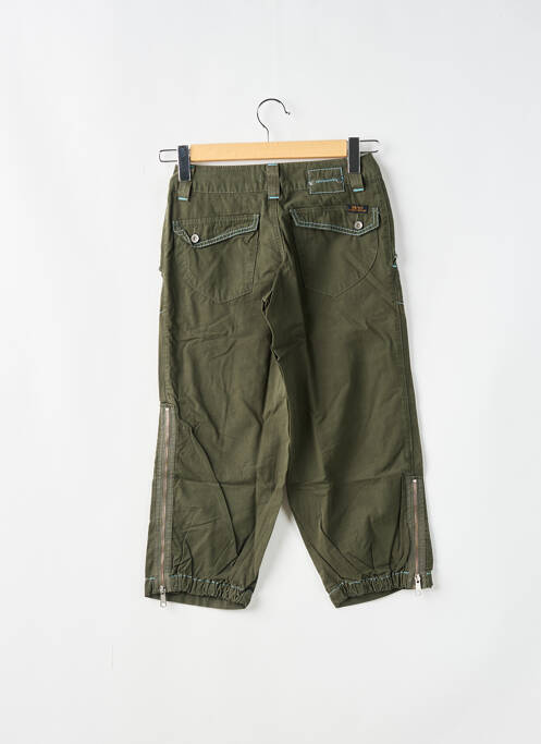 Pantalon trei sferturi verde TEDDY SMITH femeie