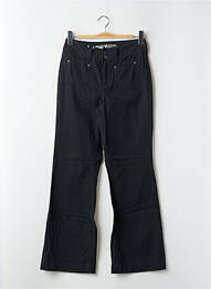 Pantalon evazat elasticitate talie înaltă negru ONLY femeie